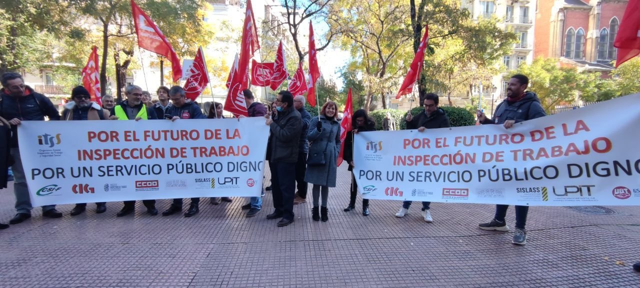 Los inspectores de Trabajo y Seguridad Social convocan una huelga de tres días. FOTO: CCOO-FSC Madrid