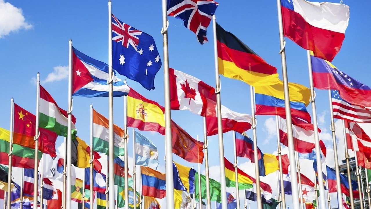 autónomos internacionales banderas