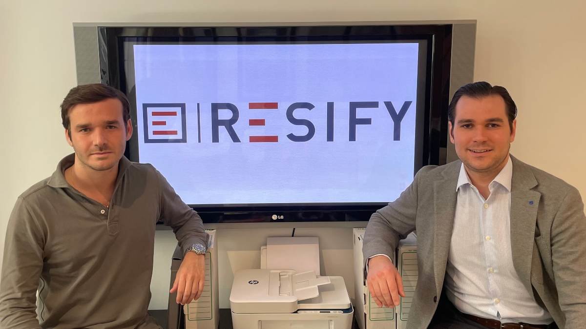 Gonzalo Astolfi y Didier Martín, creadores de Resify.