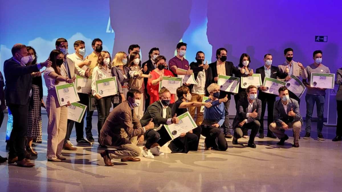 Gala de los Premios Emprende 2021 en Jaén.