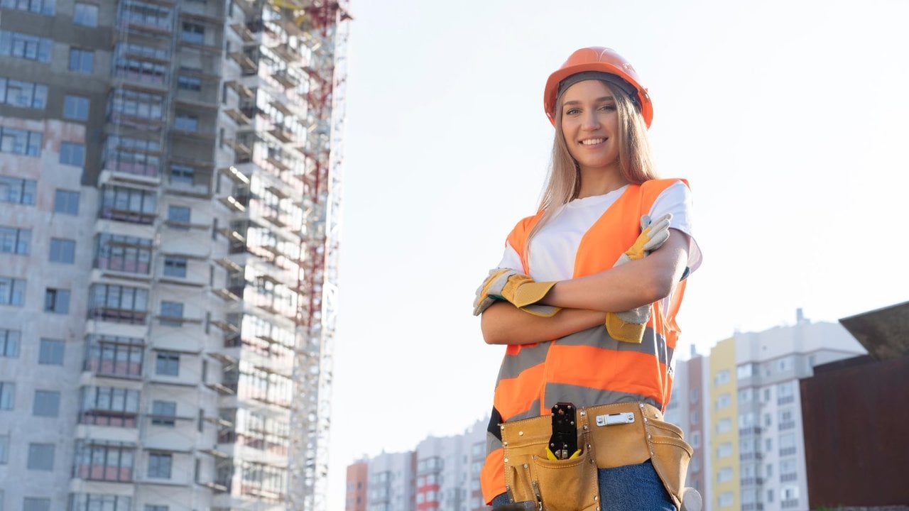 El número de mujeres en el sector de la construcción aumenta: casi 40.000 autónomas en 2022