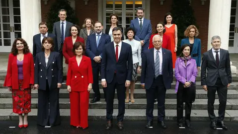 Ministros_S&aacute;nchez_PSOE