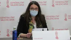 La vicepresidenta y portavoz del Consell de valenia M&oacute;nica Oltra,