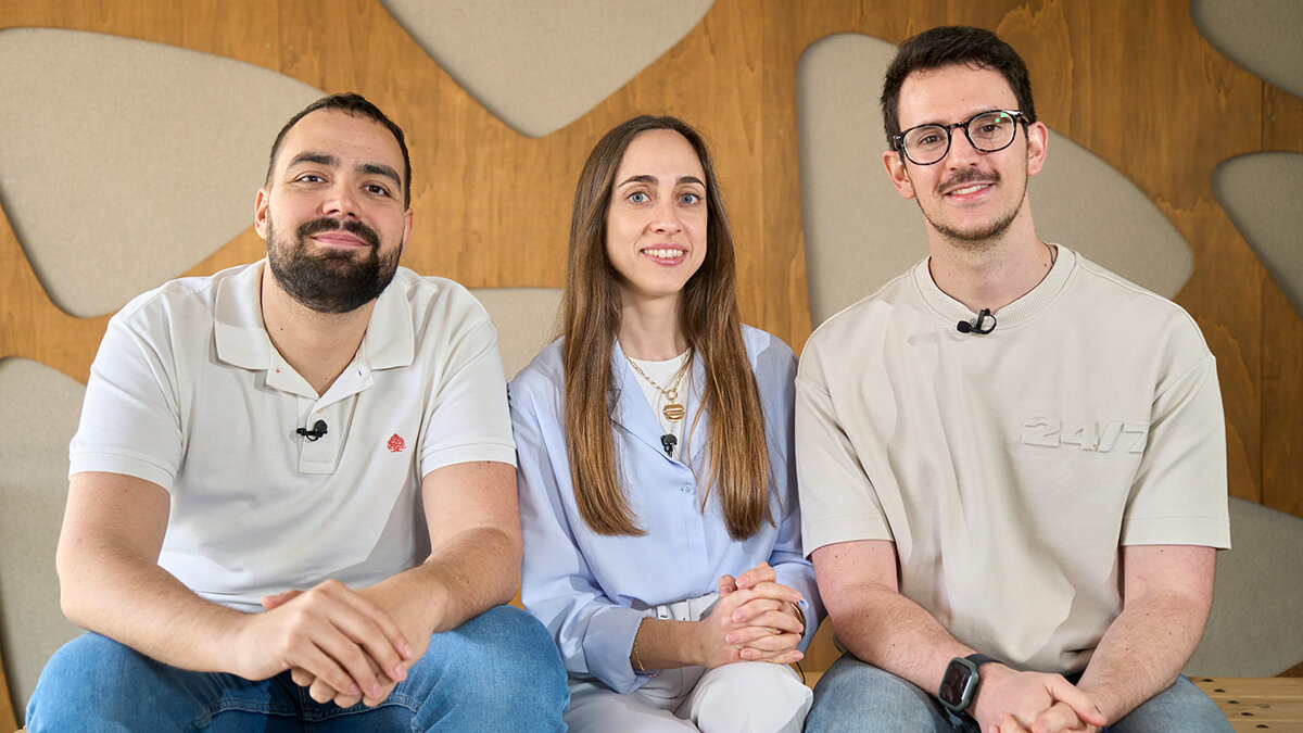 Pilar Granado, Pablo Sosa y Luis Chimeno, ganadores del “Premio Jóvenes Inventores 2025”