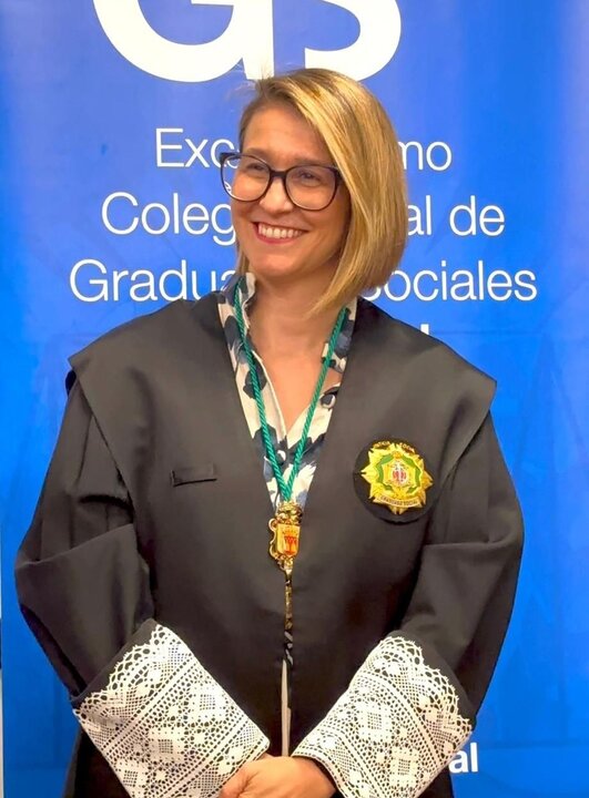La nueva presidenta del Colegio Oficial de Graduados Sociales de Madrid, Teresa Silleras